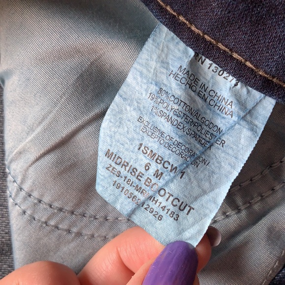 Lee Riders midrise bootcut EUC stretch - Picture 7 of 11